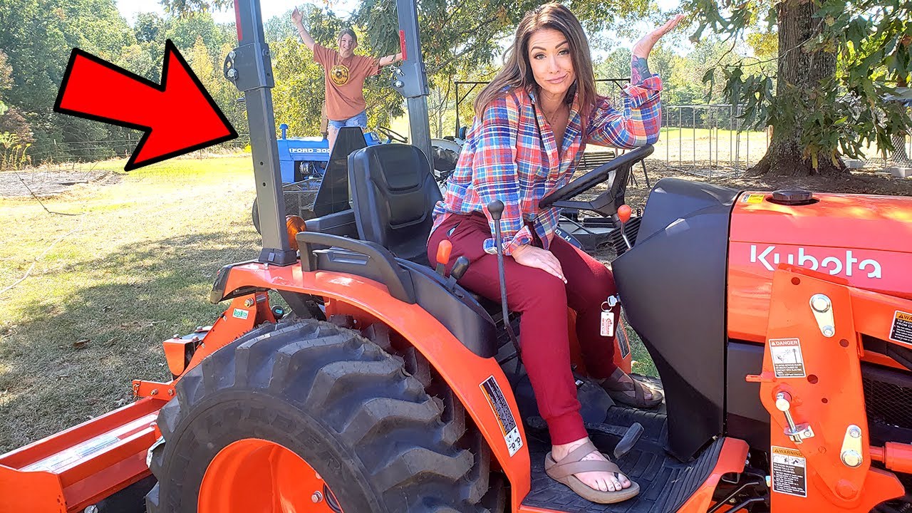Справится ли этот трактор с задачей? Kubota LX2610