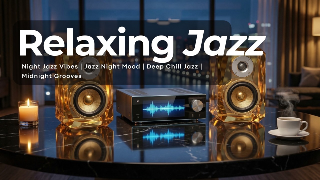 Smooth Jazz & Soul R&B Instrumental – Warm Night Grooves for Deep Relaxation