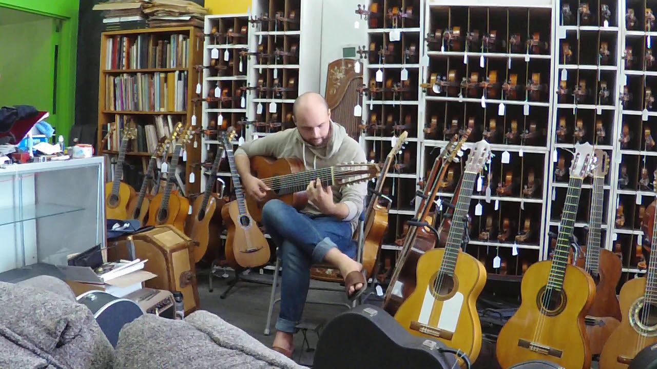 10 String Classical Guitar made in 1975 in Paracho, Mexico