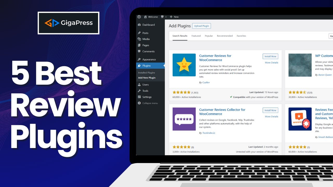 5 лучших плагинов для обзоров для WordPress