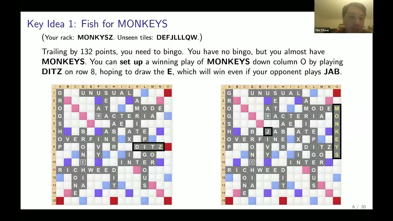 Game theory, Scrabble, and Poisons
