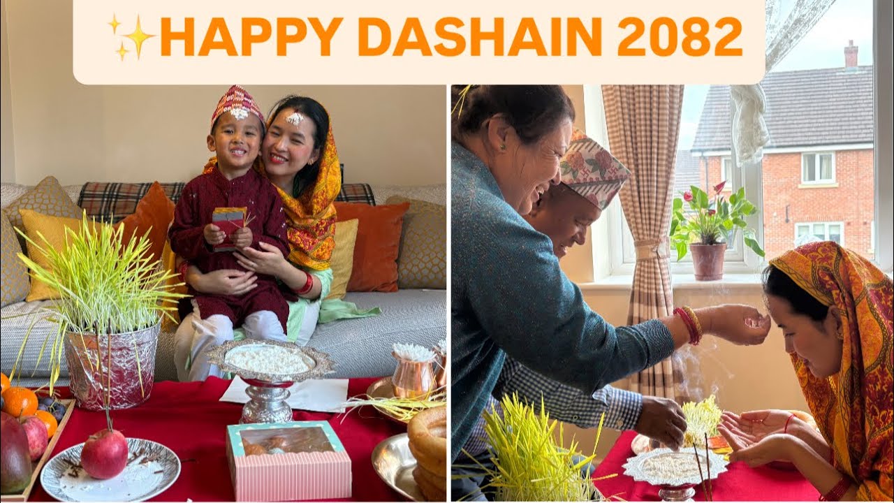 This Year’s Dashain Celebration 🪔❤️ || khushmita Gurung || 