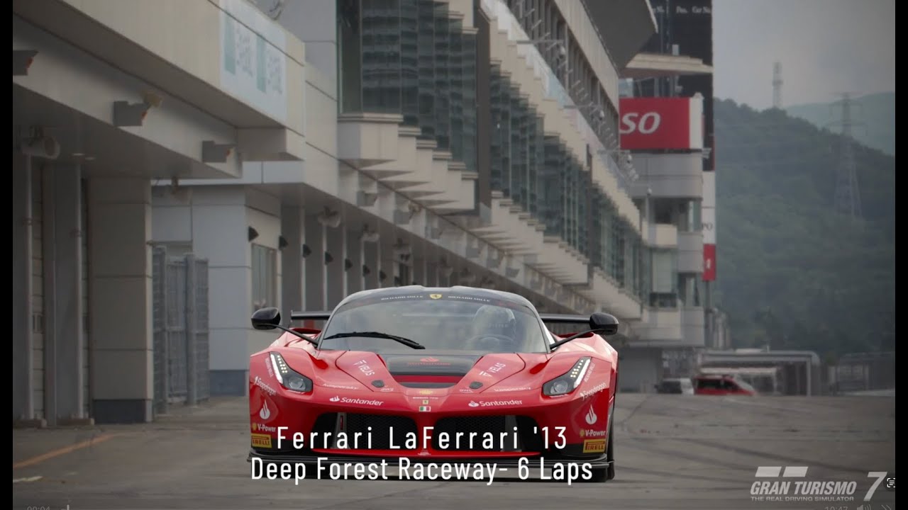 GT7 - Ferrari LaFerrari '13 Circuit Deep Forest Raceway