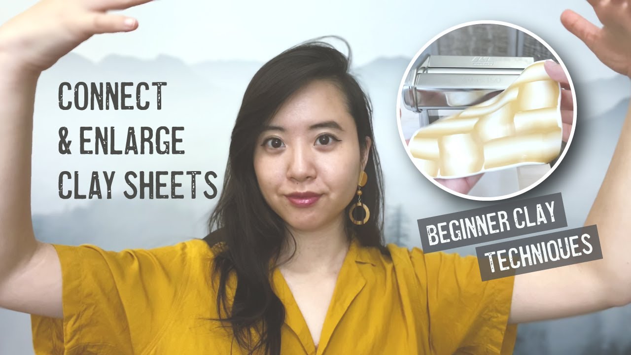 Connect Polymer Clay Sheets | Enlarge Polymer Clay Sheets