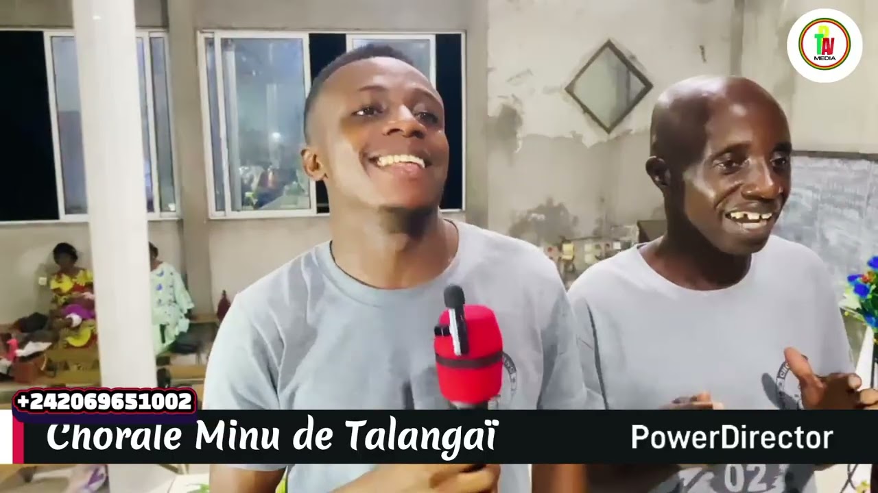 LA CHORALE MINU DE LA PAROISSE ÉVANGÉLIQUE DE TALANGAÏ