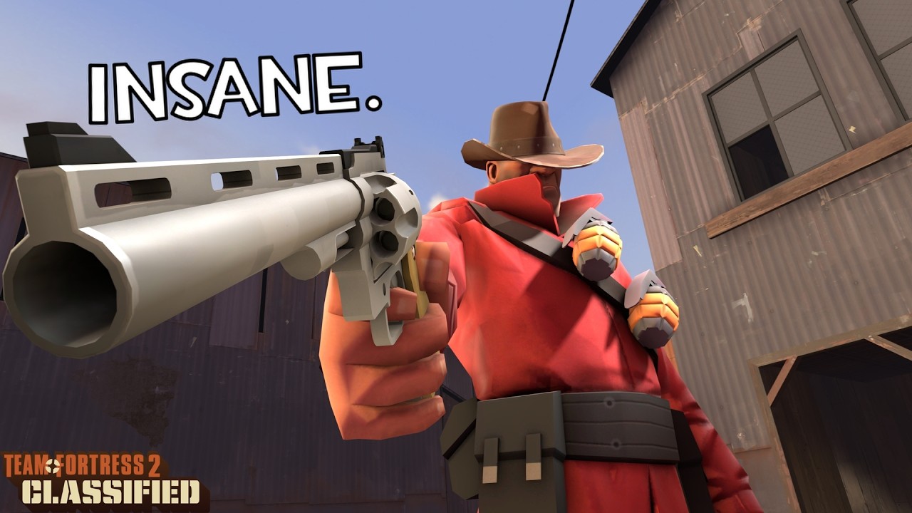 TF2 Classified: This Revolver is The NEXT BEST Secondary For Soldier.