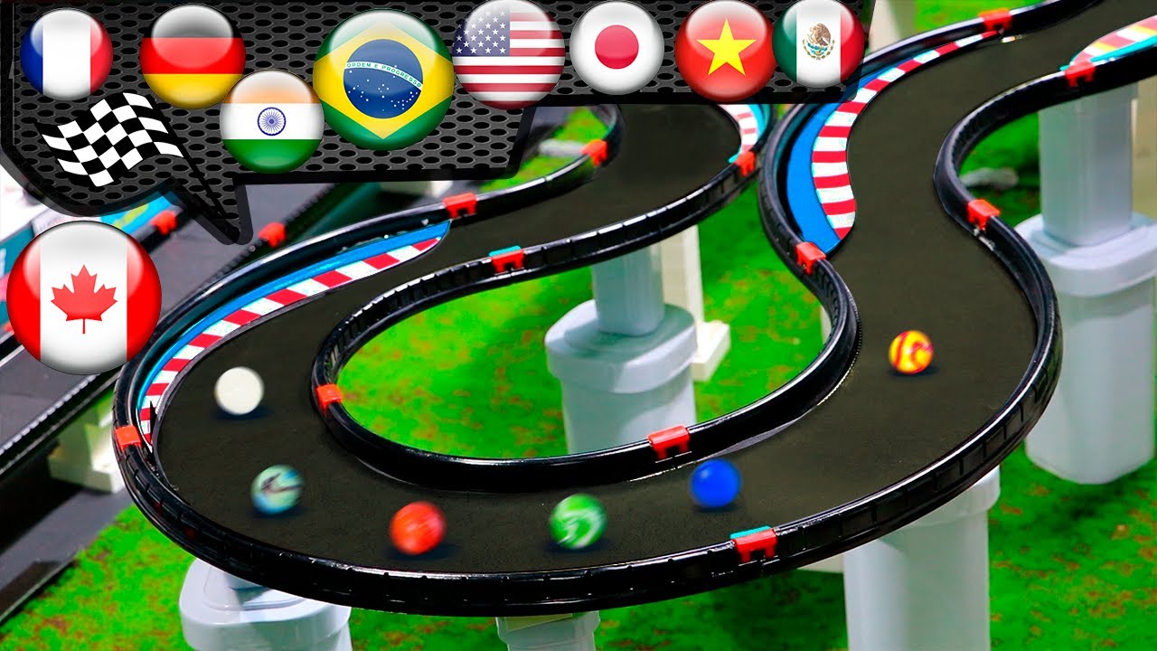 Fórmula 1 de Bolinhas de Gude - Brasil entra em mais uma partida com 11 países !