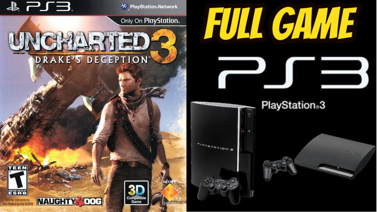 Uncharted 3: Drake's Deception [PS3] 100% ALL TREASURES Longplay Walkthrough Playthrough Full Game