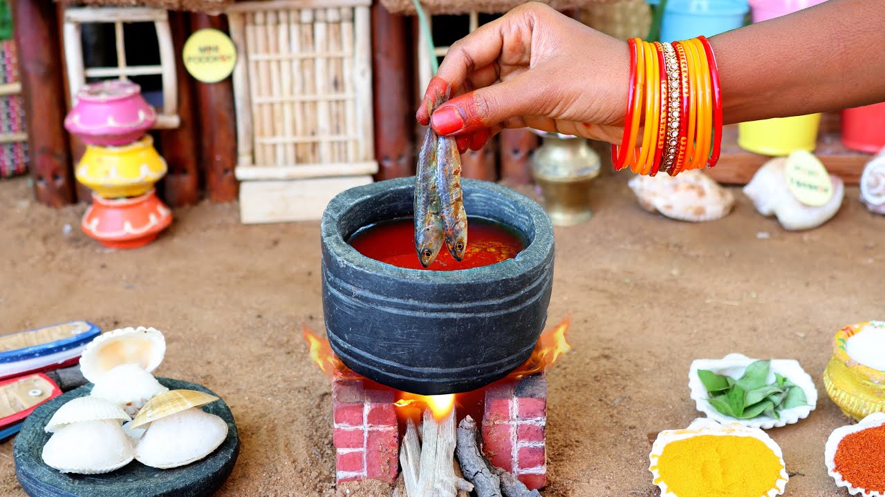 Miniature Full Fish Masala + Shell Idli | Summer Special | Mini Foodkey