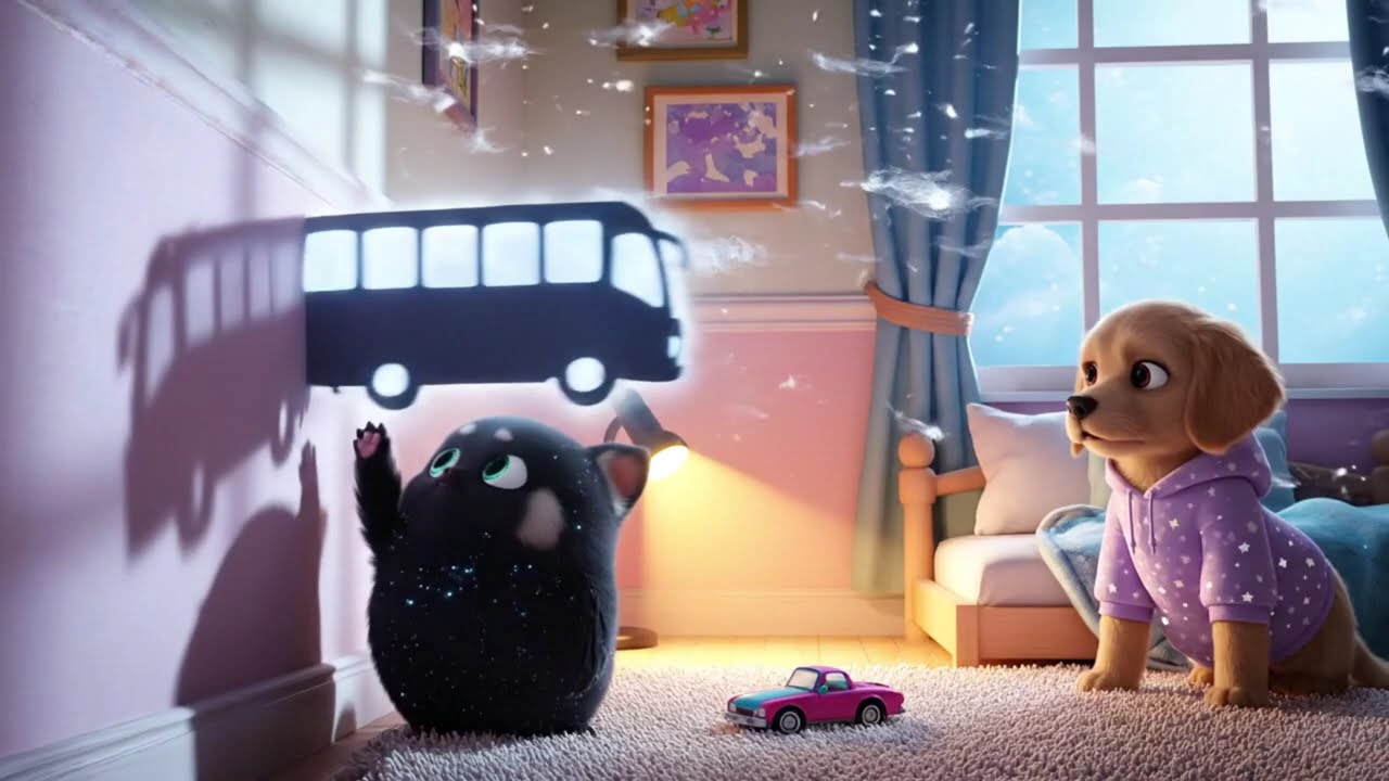 Mina Dog And Max The Husky The Lost Red Ball Kids 3D Animation ✨🐶🤝