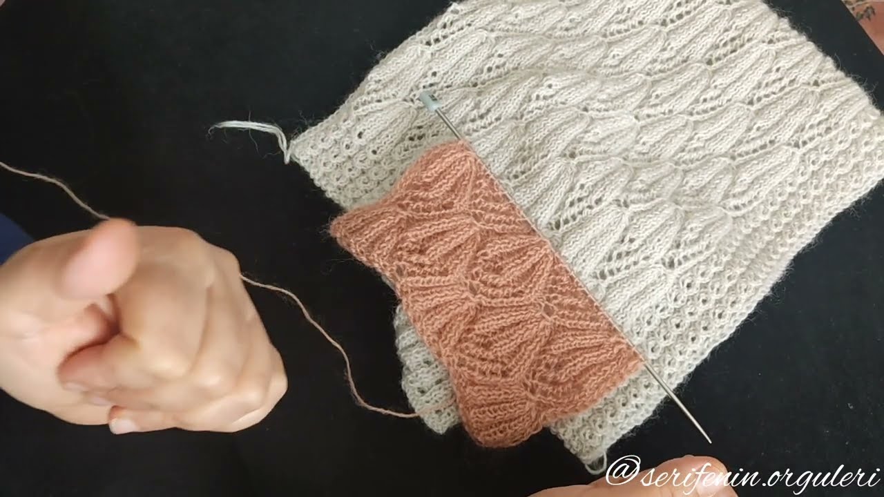 İNCİ ÇİÇEĞİ YELEK MODELİ 2 #sweaterdesign#knitting #knittingdesign