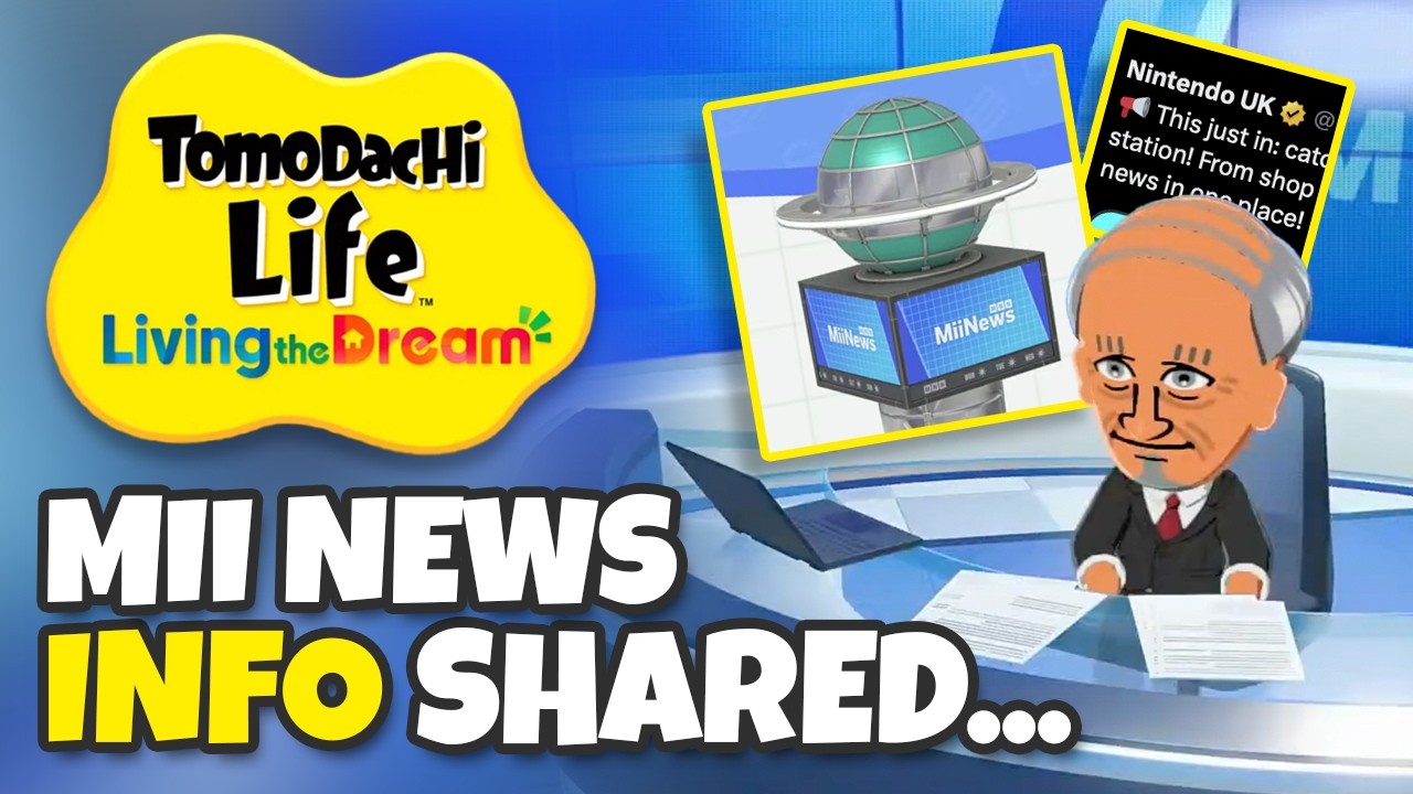 Tomodachi Life: Living the Dream MII NEWS Info Confirmed!!