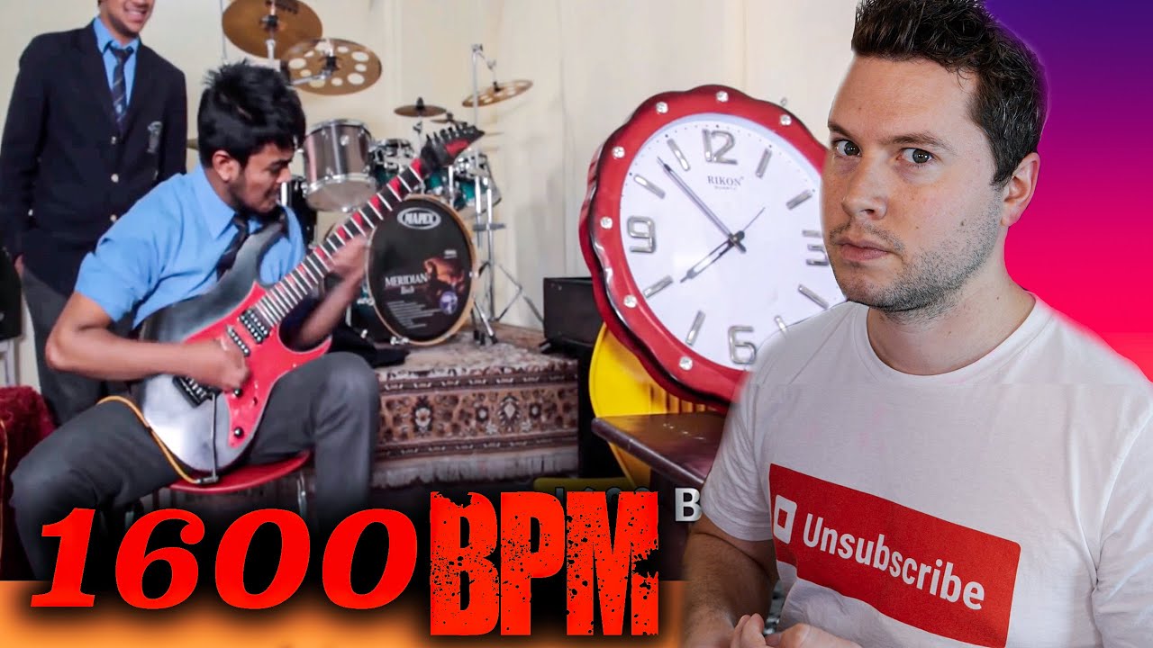 The Fastest Guitar Player in the World is UNBELIEVABLE