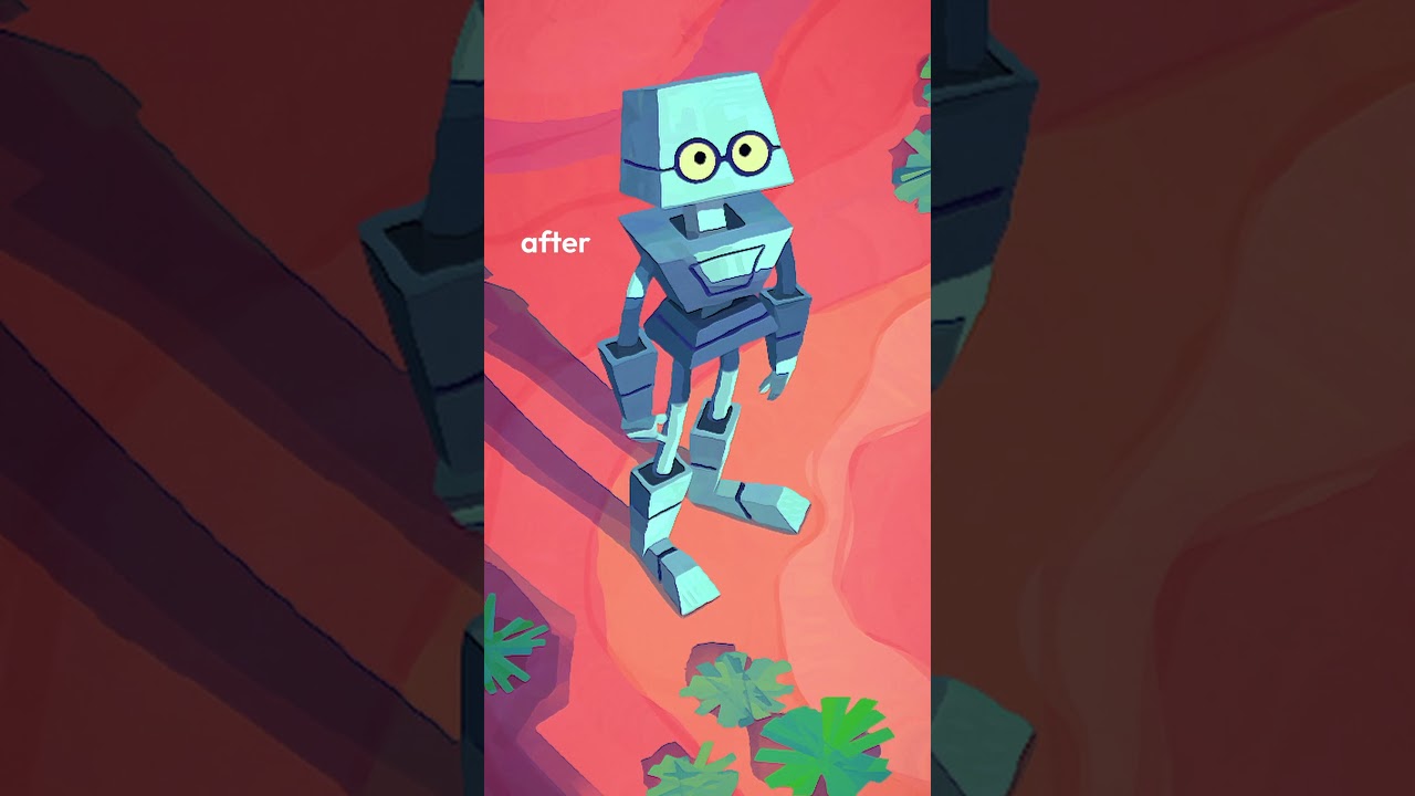 how do you make 3D art less perfect?? #3d #illustration #art #blender3d #blender