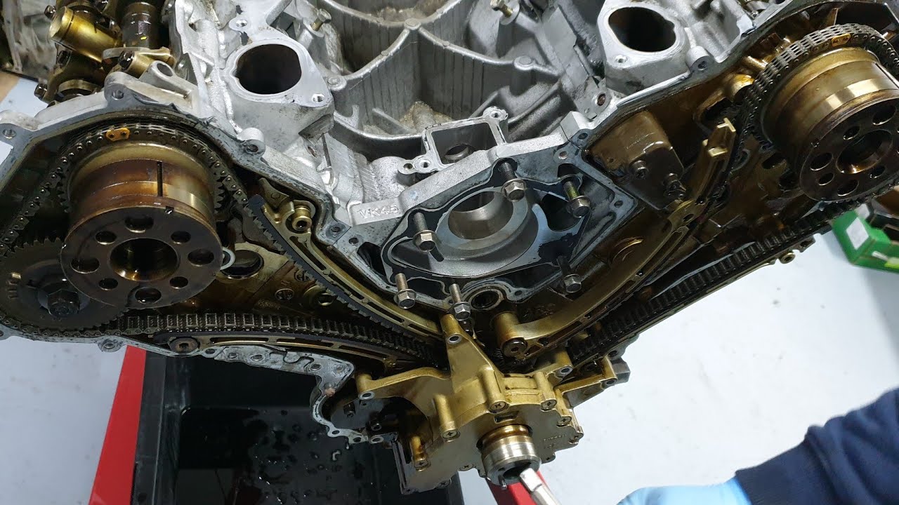 VK45 V8 engine, Rozbiórka
