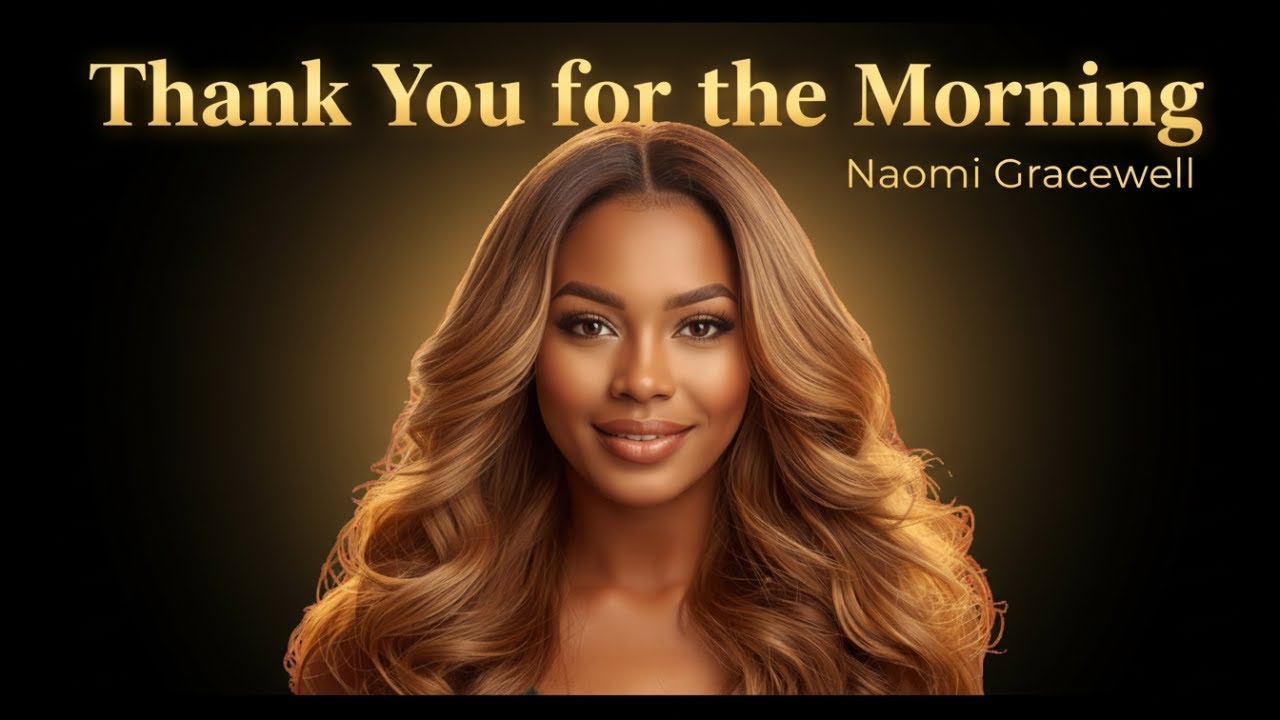 Grateful for a New Day ☀️ | Thank You for the Morning – Naomi Gracewell (Afro-R&B Worship)