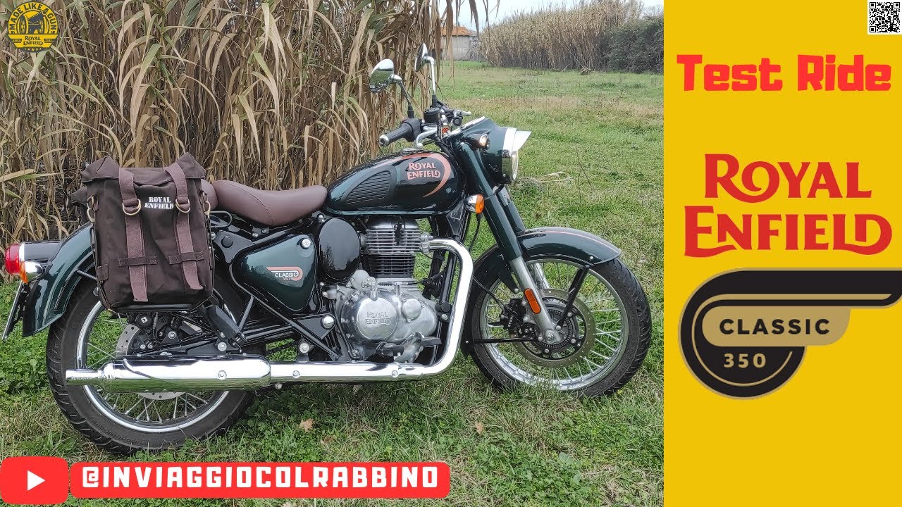 TEST RIDE @royalenfield  CLASSIC 350: IL COMFORT ASSOLUTO -ITA-