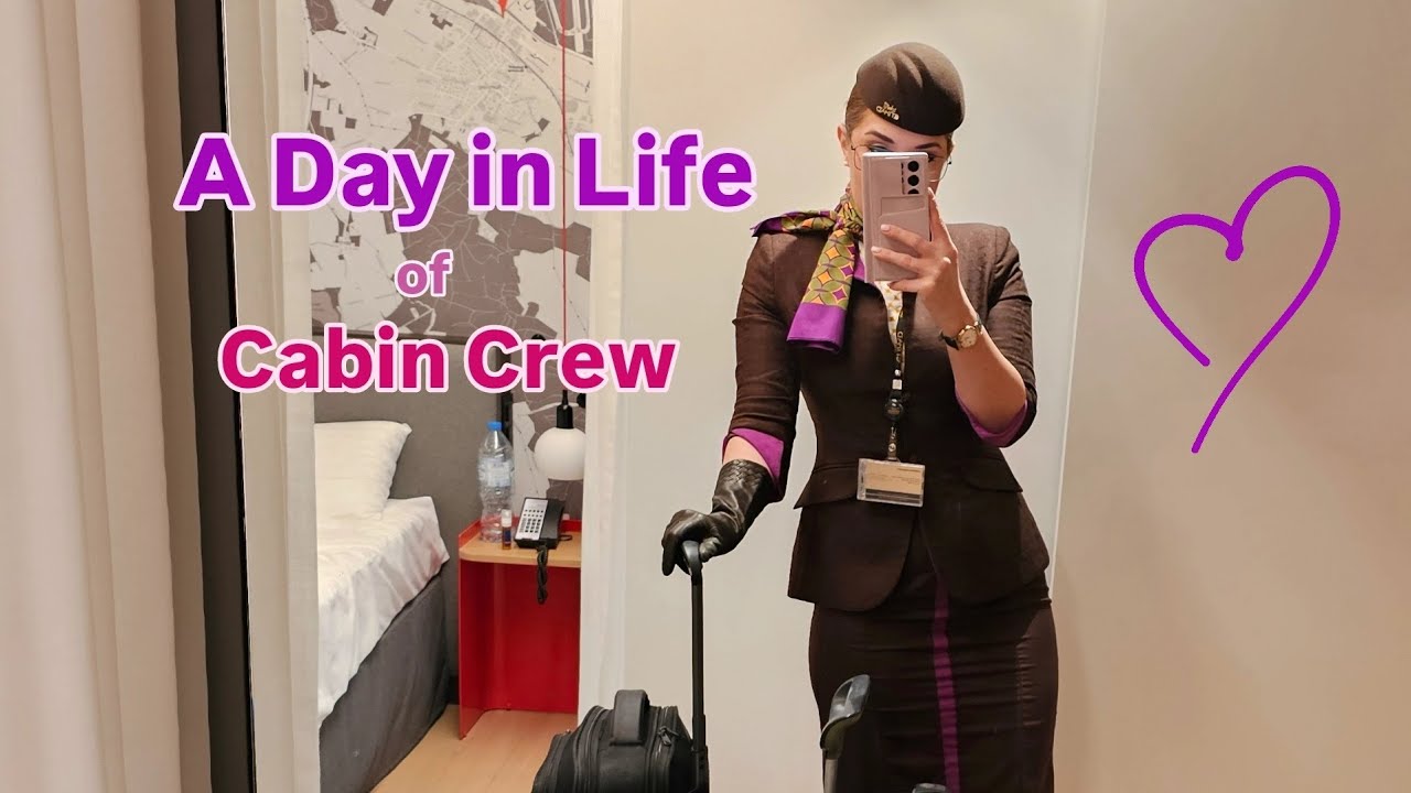 A day in life of a Cabin Crew 🥰 Lets fly together to London with me