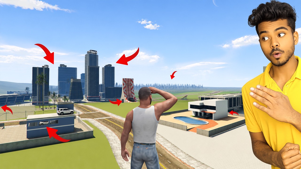 Franklin Find All 5 Hidden Cars to Win a Real Toy Car! 🚗🎁INDIAN BIKES DRIVING 3D #2