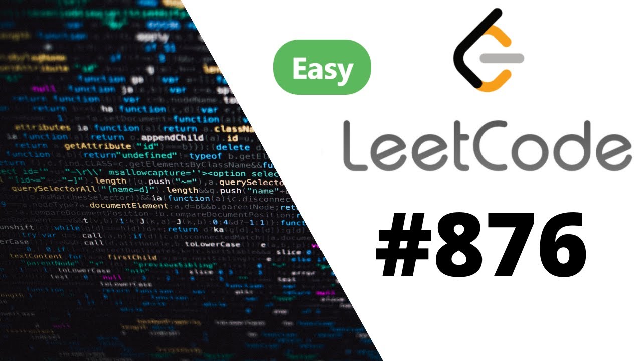 [Java] Leetcode 876. Middle of the Linked List [Fast & Slow Pointers #3]