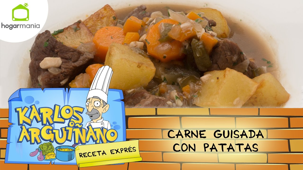 Karlos Arguiñano: Receta de Carne guisada con patatas