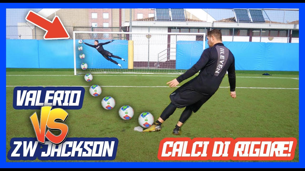 🧤RIGORI vs ZW JACKSON!⚽️Qui sfidiamo gli YOUTUBER! | WannaBeAPro pt. 22: Tecniche per i rigori! |