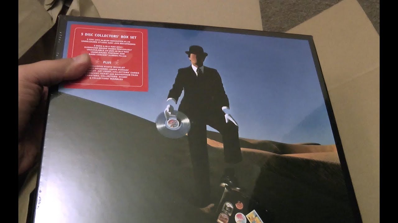 Распаковка бокс-сета Pink Floyd Wish You Were Here Immersion