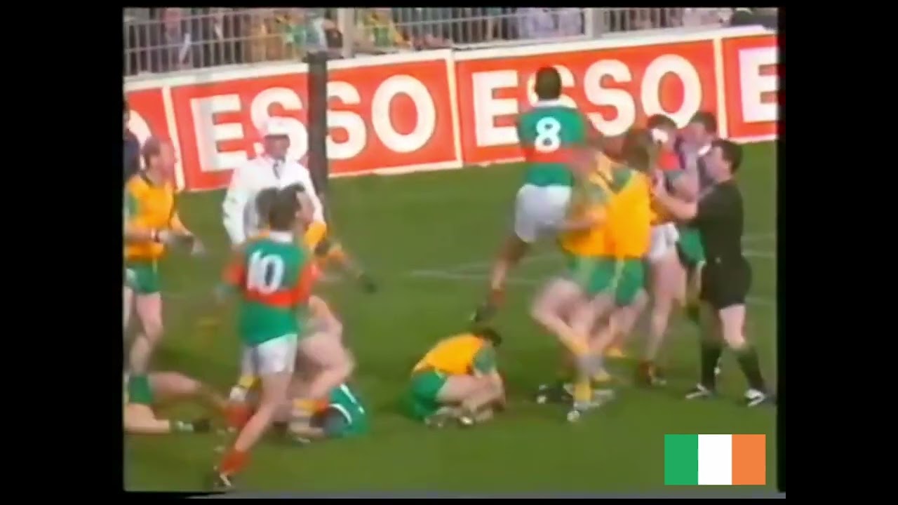 1996 All Ireland Final Brawl Mayo v Meath Analysis from Pat Spillane