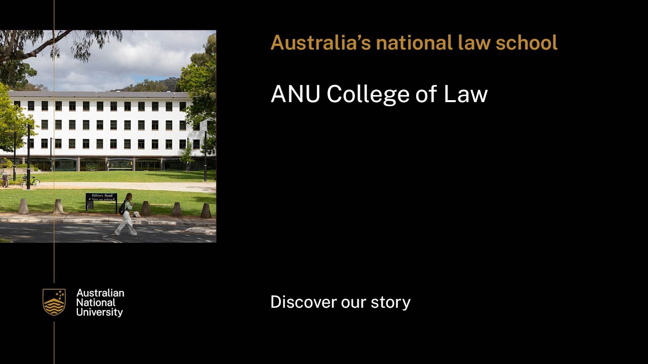 Welcome to Australia's national law school