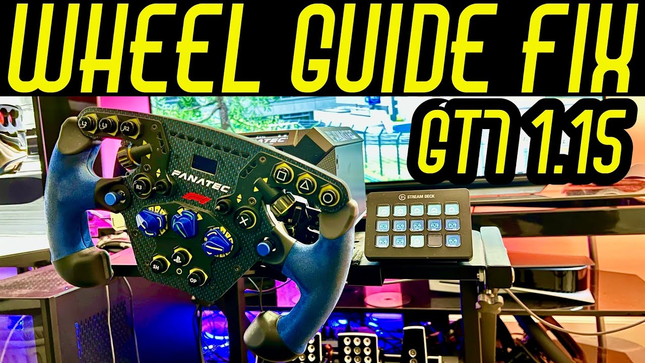 Fanatec LIGHT STEERING FIX After Update | Gran Turismo 7 Settings