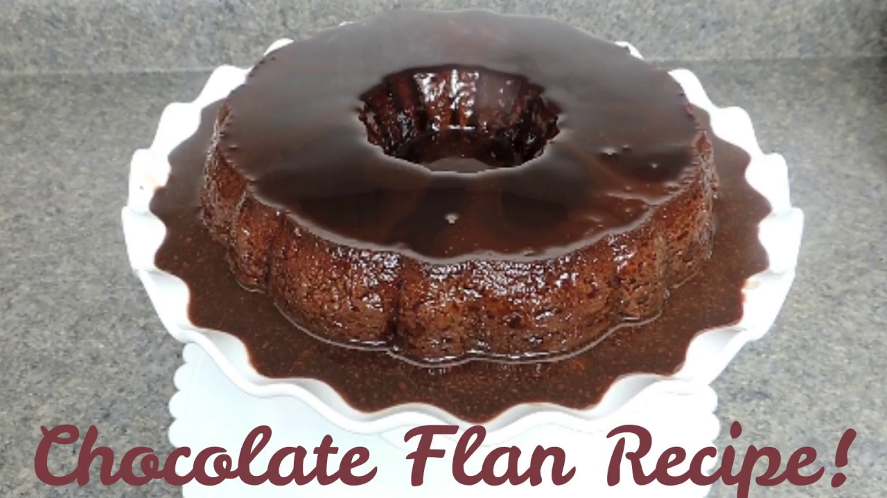 Chocolate Flan -Recipe- |Ep #165