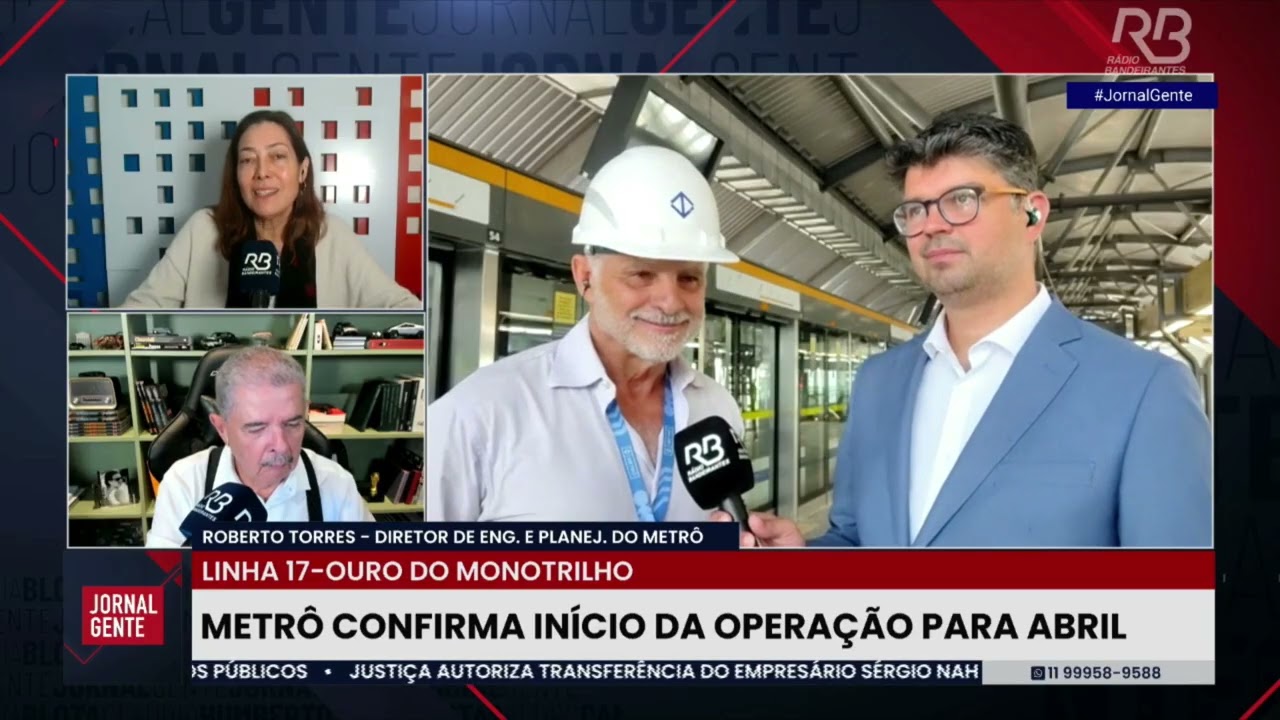 Linha 17-Ouro ligará o Aeroporto de Congonhas à Estação Morumbi | Jornal Gente