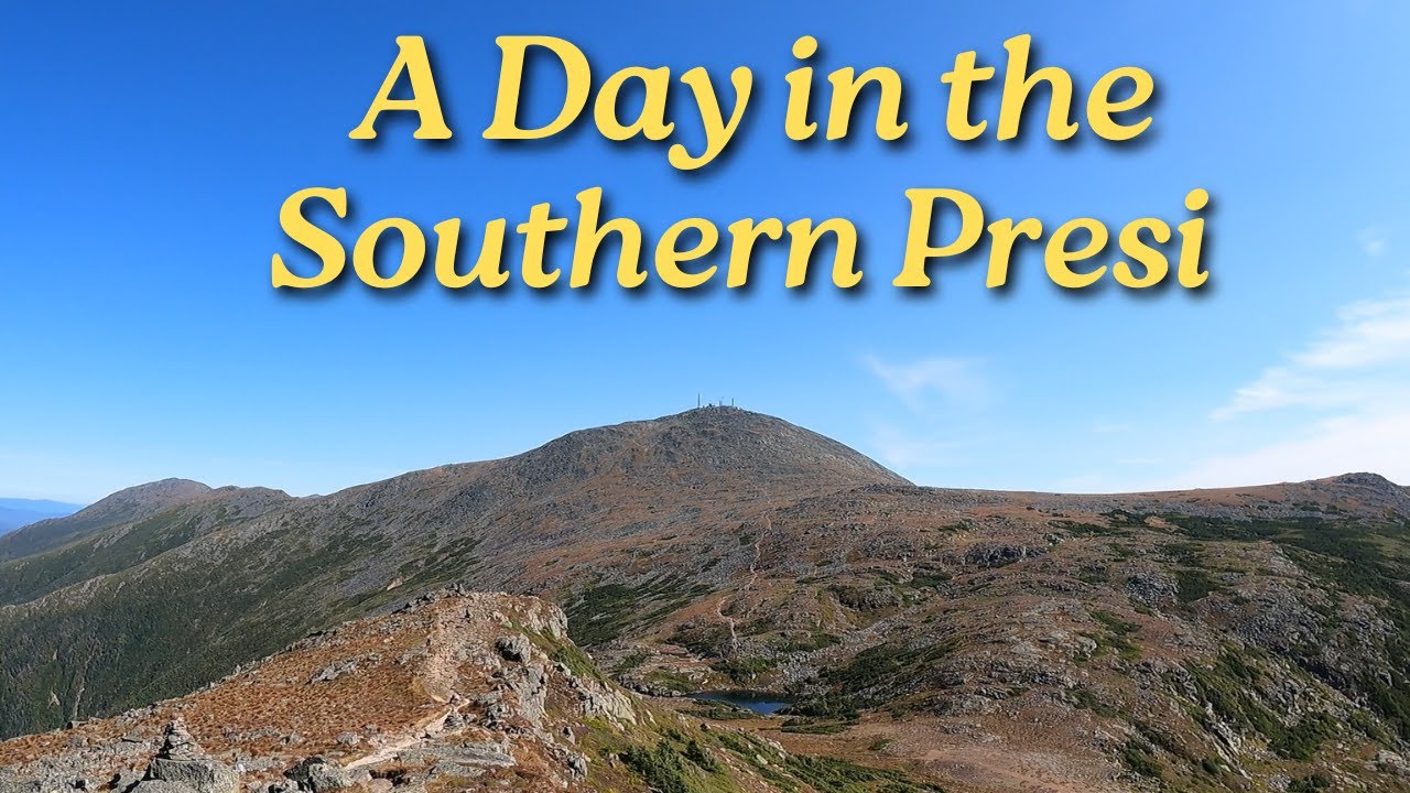 A Day in the Southern Presidentials: Running in the White Mountains
