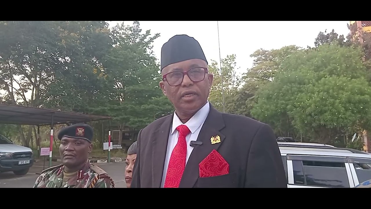 250 rice bags relief food stolen  from Mombasa discovered in Makueni.Cc Khalif Abdullahi says.