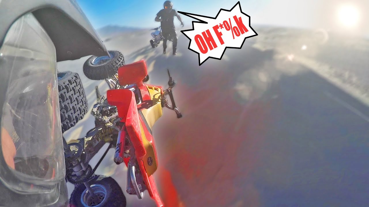 i CRASHED my NEW Yamaha BANSHEE + BAD NEWS