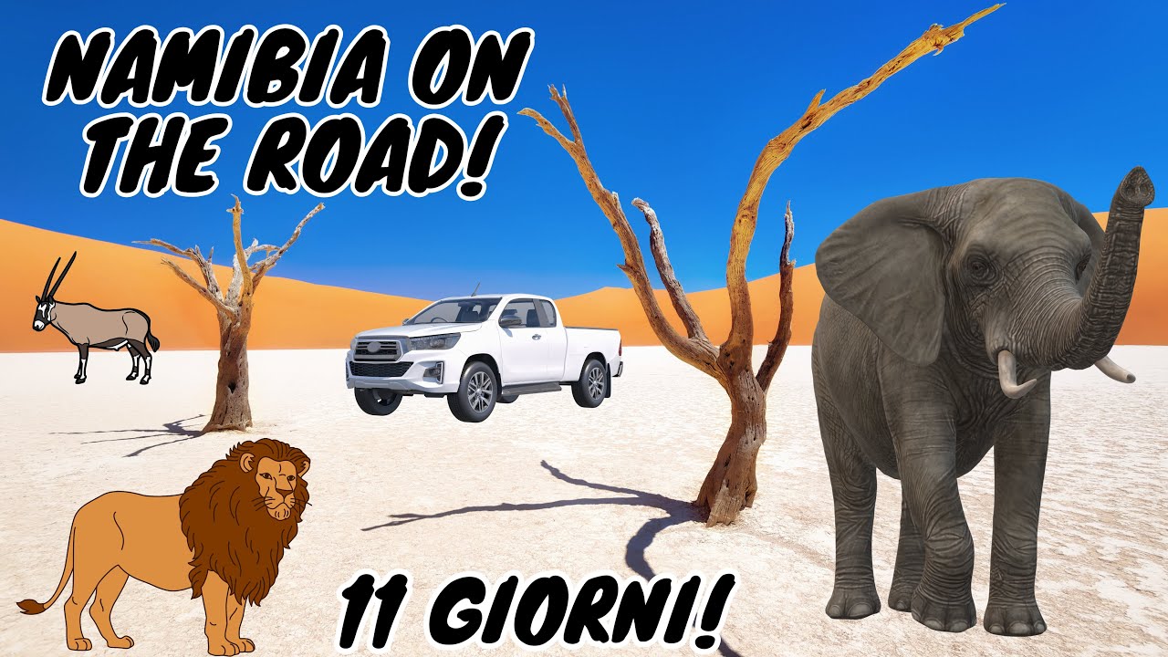 NAMIBIA! VIAGGIO ON THE ROAD A BORDO DI UN 4X4...CON LA TENDA!