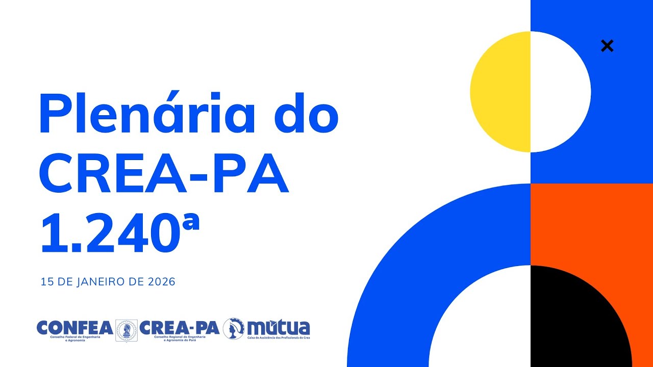 1.240ª SESSÃO ORDINÁRIA DO PLENÁRIO DO CREA-PA.