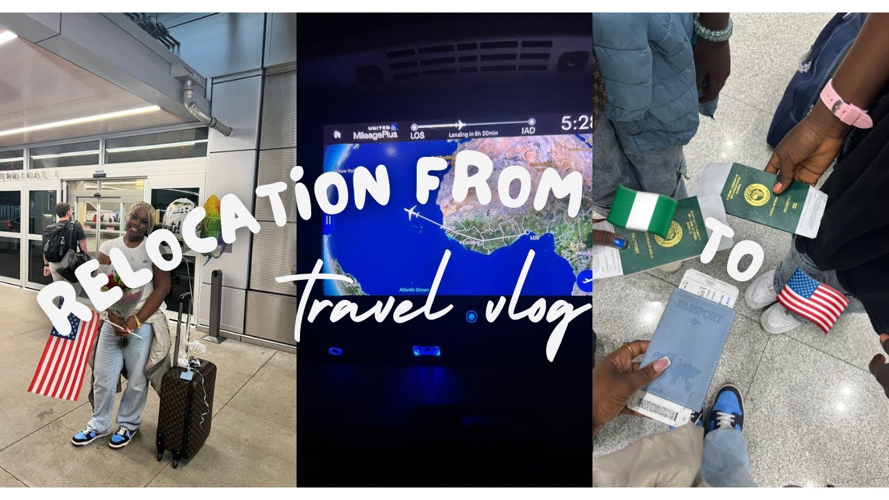 RELOCATION FROM NIGERIA 🇳🇬 TO USA 🇺🇸 WITH SIBLINGS VLOG