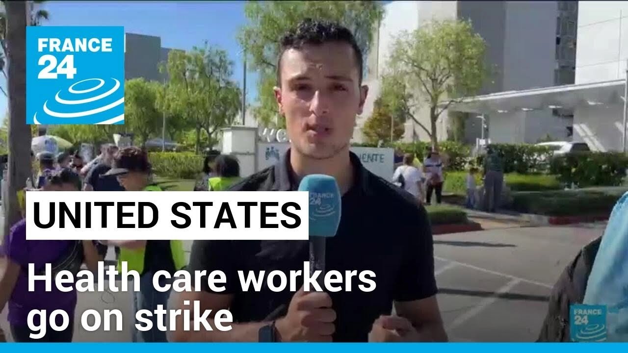 US health care workers go on strike over wages, staff shortages &bull; FRANCE 24 English
