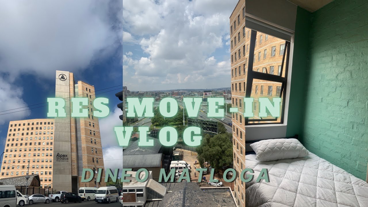 #vlog | Apex studios res move-in| mini pep home haul | Wits university