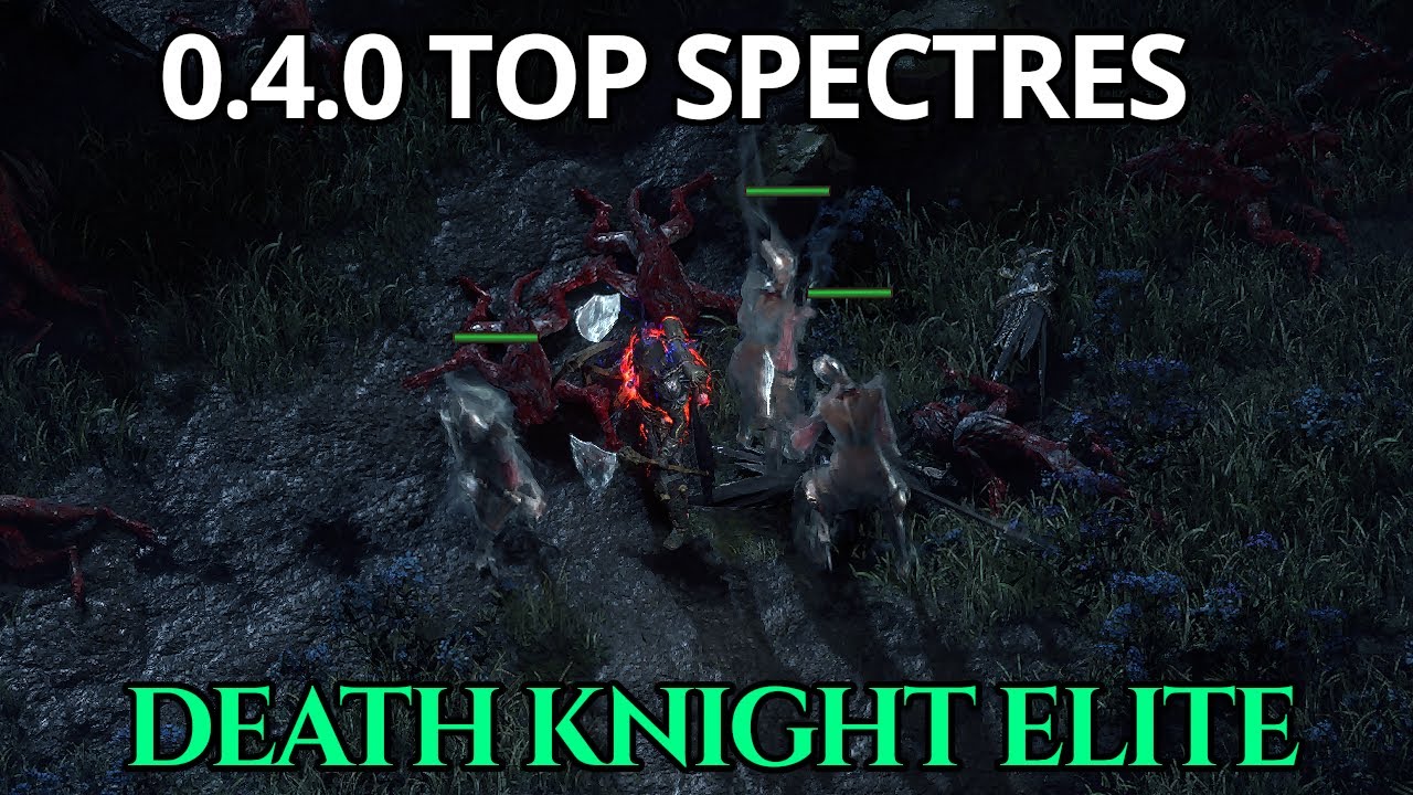 POE2 0.4 TOP 10 Spectre - Death Knight Elite in T15 Endgame