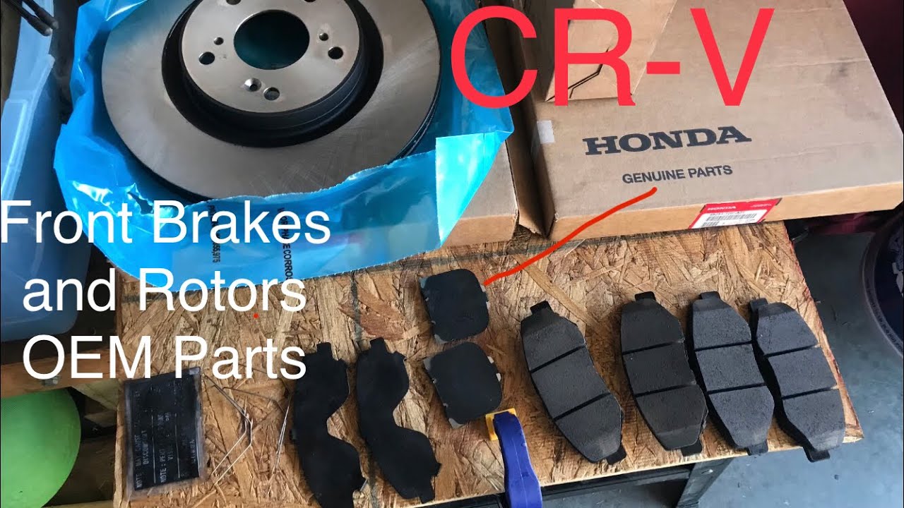 How to Replace front brakes and rotors on a Honda CR-V how to do yourself DYI. 2011 2012 2013 2014