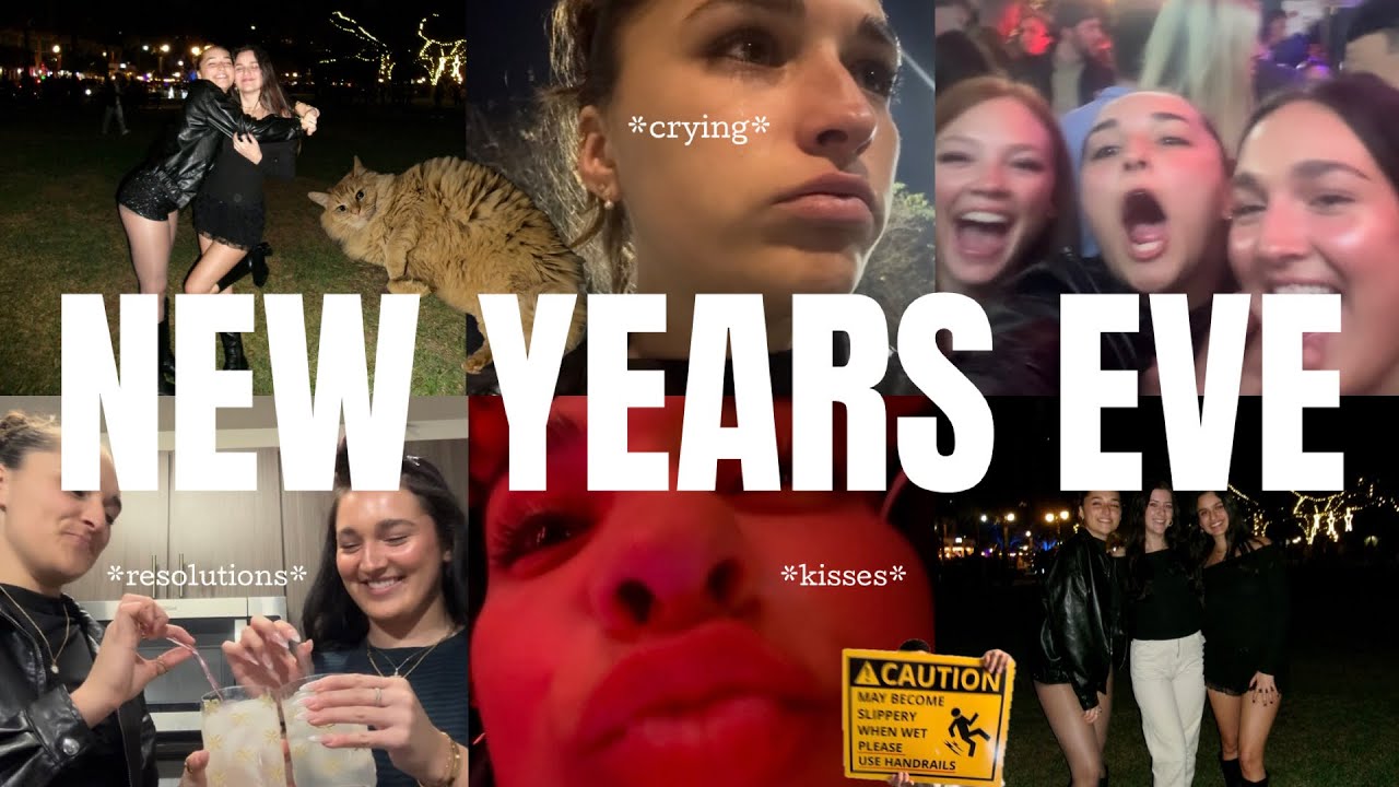 NEW YEARS EVE I *getting ready, going out, new years kiss, & lessons learned 💅🏼🎆💋😿*
