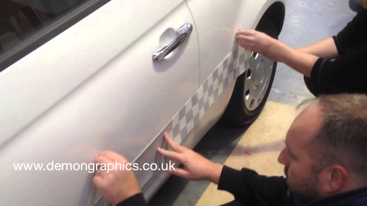 fitting fiat 500 graphics