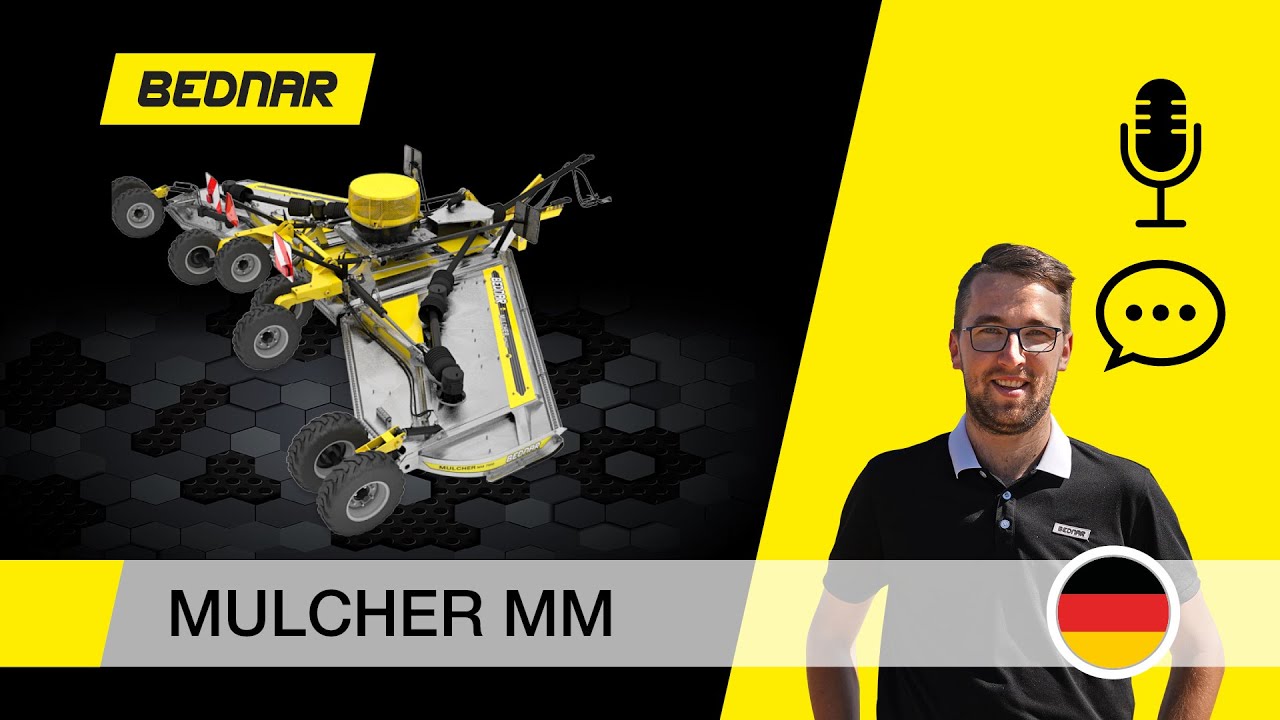 BEDNAR FMT | Vorstellung der Maschine MULCHER MM 7000