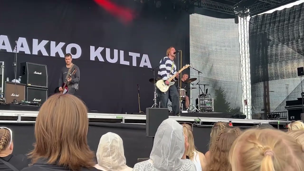 Jaakko Kulta - Tupakka ja rakkautta live Suomipop Festivaali 2025 Jyväskylä