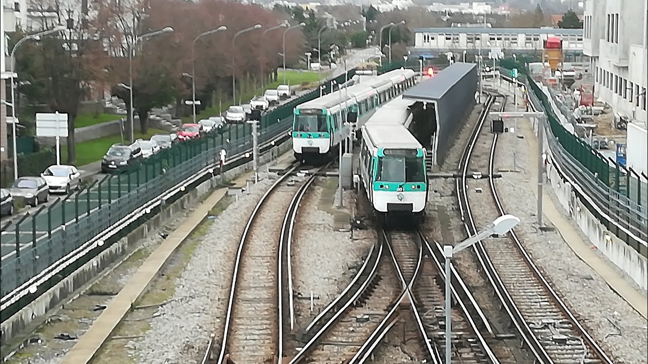 Métro de Paris ligne 8 Balard - Créteil-Pointe du Lac MF 77