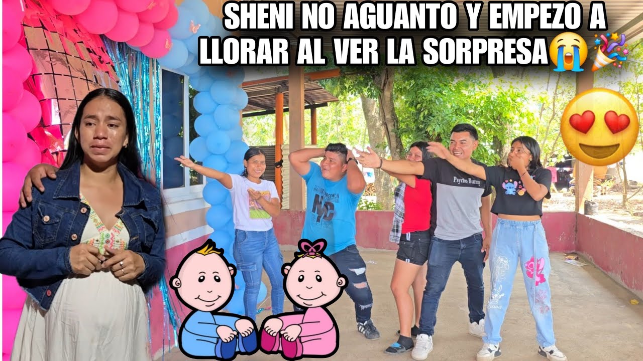 Hoy ISA Llamo a SHENI Para Esta Gran Fiesta De Revelación😍🎉Ella Empezo a Llorar De Alegria Al Verlo🥰