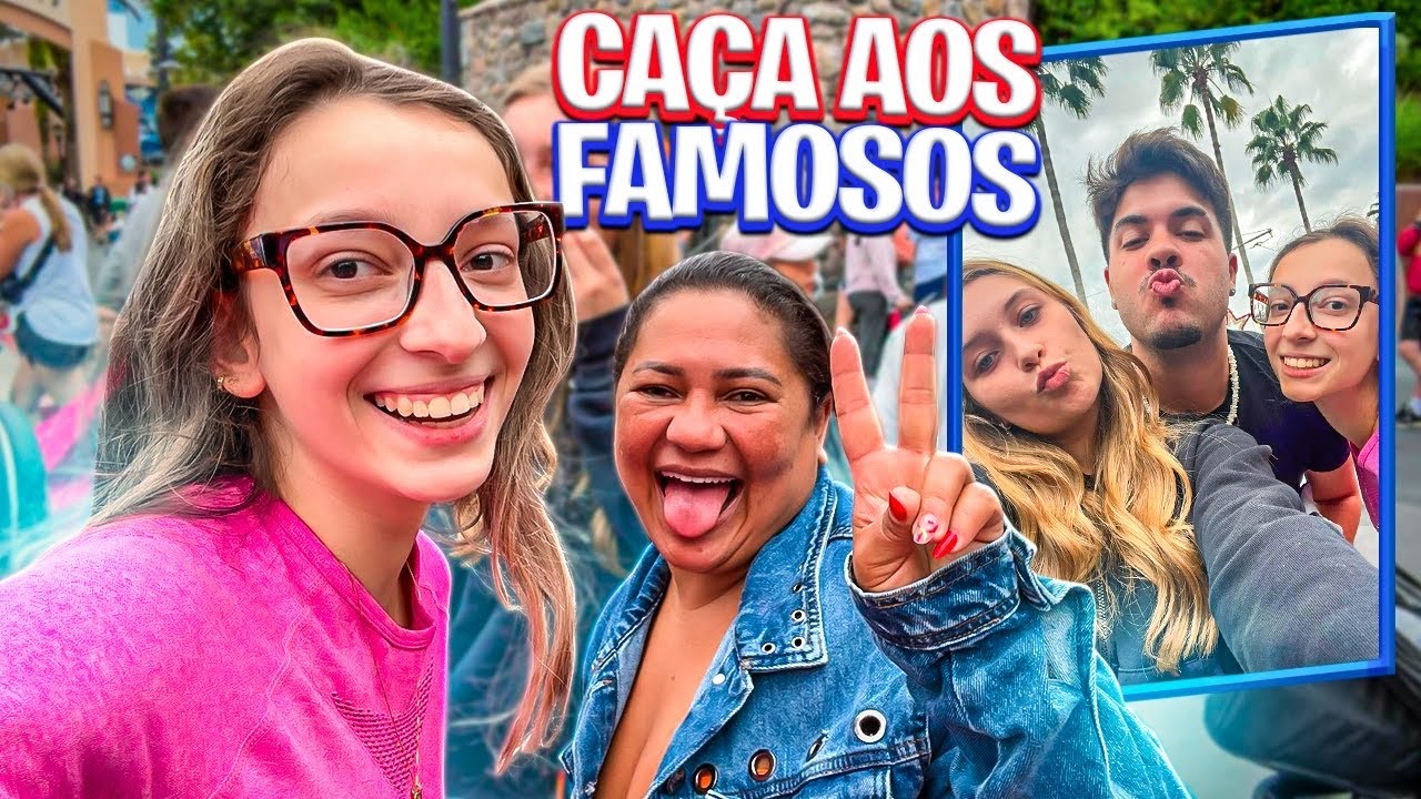 NÃO ACREDITEI QUE ENCONTREI O ÁLVARO XARO NO CAÇA AOS FAMOSOS NOS EUA