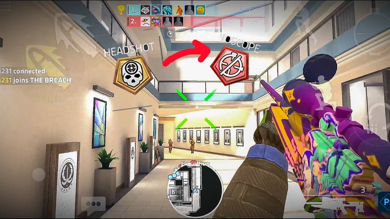 Destroying lobby in Critical ops